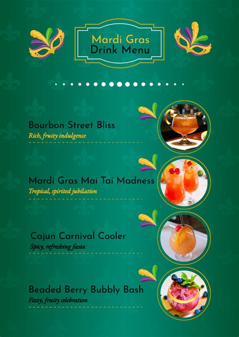 Free Mardi Gras Templates To Edit Online