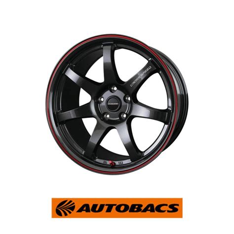 HOT STUFF 台限定アウトレット品 ホイール 枚ホットスタッフ クロススピード ハイパーエディション CR H グロスガンメタ レッドライン