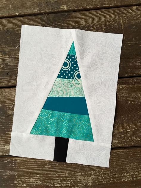 Scrappy Christmas Tree Block Tutorial Christmas Tree Quilt Block