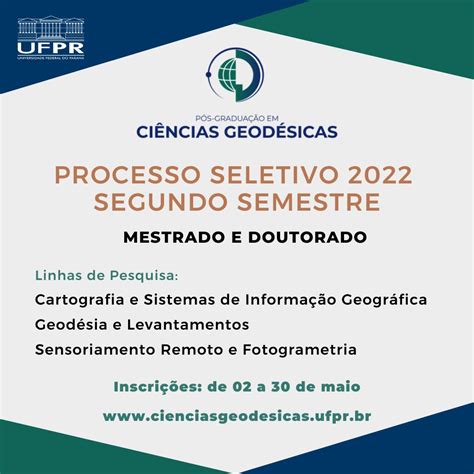 Programa De Pós Graduação Em Ciências Geodésicas