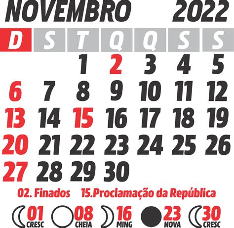 Calend Rio Novembro Png Imagem Legal