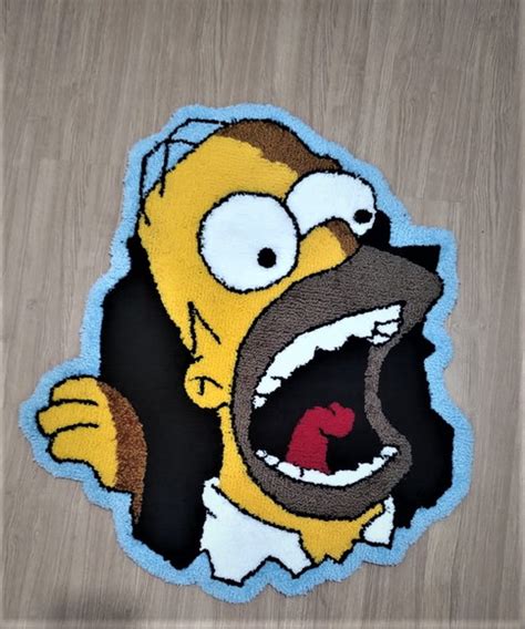 Tapete Homer Simpson Loja Arte Insana Elo7 Produtos Especiais