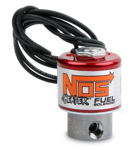 Nos 18050nos Nos Fuel Solenoid Red