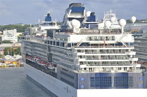 Celebrity Summit Cruise Ship Stern Editorial Stock Photo Image Of