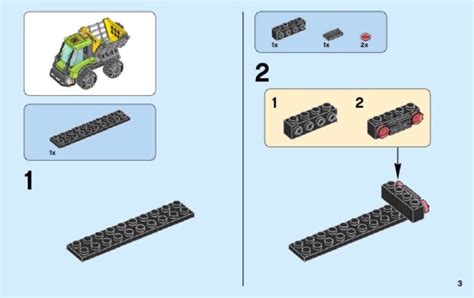 Lego Instructions For Set Volcano Heavy Lift Helicopter City