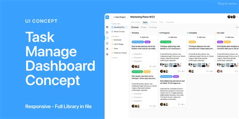 Task Management Dashboard Figma