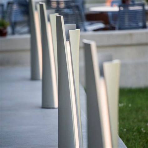 Guide Illuminated Bollard | Concrete light, Modern lighting design, Outdoor lighting design