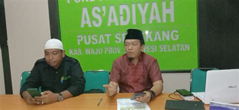 Pertimbangan Cuaca Pembukaan Muktamar Nasional Ke XV Asadiyah Dimajukan