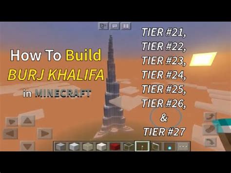 How To Build Burj Khalifa In Minecraft Step By Step Guide Part 9 9