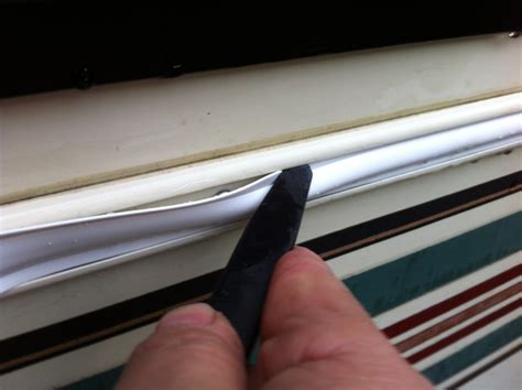 RV Net Open Roads Forum Easy Way To Install Vinyl Trim Insert