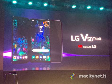 Lg V Thinq G Il Nuovo Top Svelato A Mwc Diventa Anche Dual