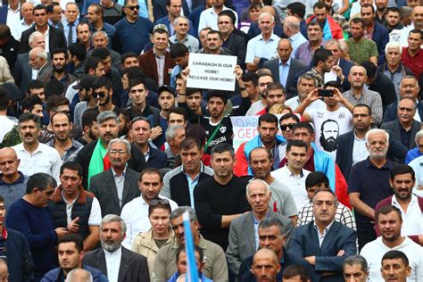 Baku Demonstration Demands War In Karabakh Jamnews