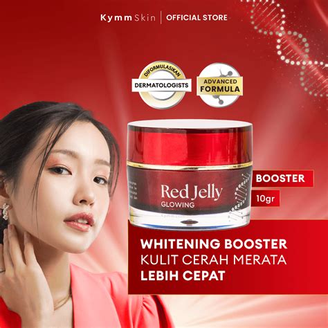 Jual Kymm Skin Red Jelly Super Glowing Whitening Booster Gr Booster