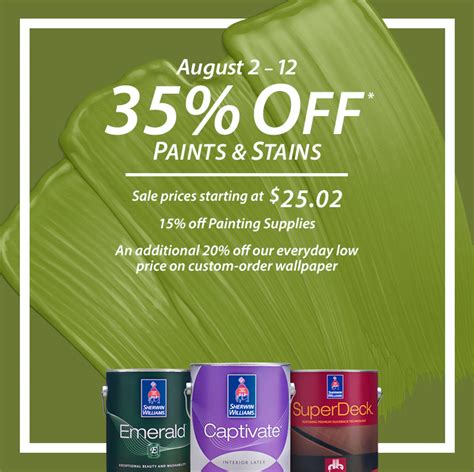 Sherwin Williams Coupons And Sales Print A Coupon And Save Today