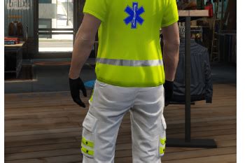 English High Vis Ems Uniform Pack Gta Mods