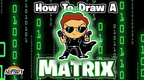 How To Draw The Matrix Neo Drawing Lesson Youtube