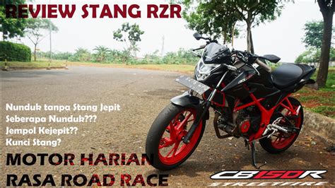 Stang Rzr Di Honda New Cb R Motor Harian Ala Ala Road Race