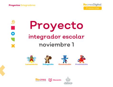 Ficha Instruccional Aprendizajes Proyecto Integrador Escolar