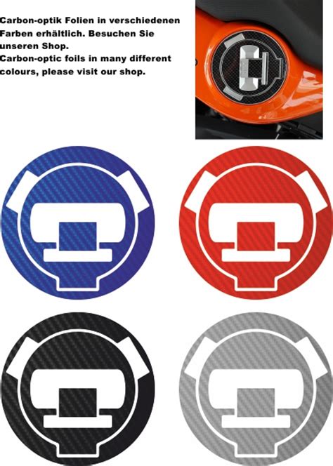 Carbon Look For The Tank Cap Ot The Bmw F800st Protection And Optics