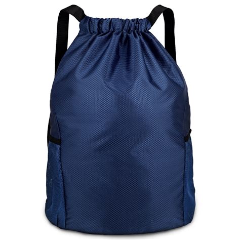 HEQUSIGNS Drawstring Gym Bag, Drawstring Backpack, Gym Sack with Water ...