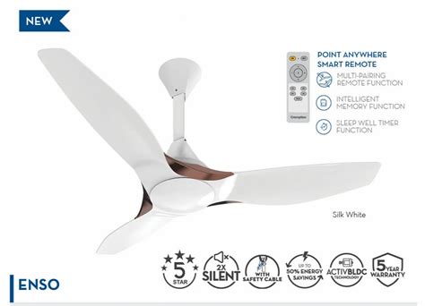 Blades Mm Crompton Silent Pro Enso Ceiling Fans Rpm At Rs