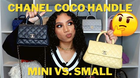 Arriba Imagen Chanel Coco Handle Medium Vs Small Abzlocal Mx