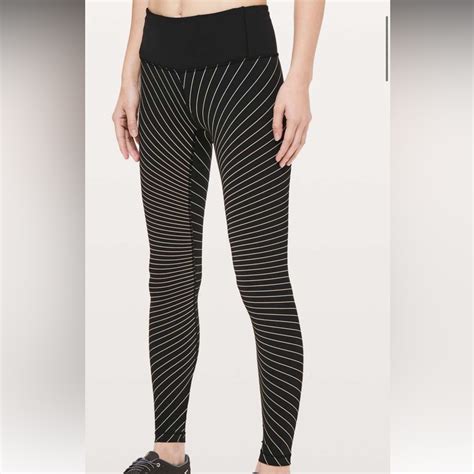 Lululemon Reflective Leggings Gem