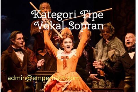 jenis suara  vokal sopran emperbacacom