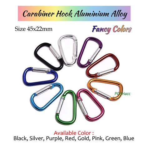 Jual Carabiner Hook Gantungan Kunci Earphone Speaker Tas Mainan