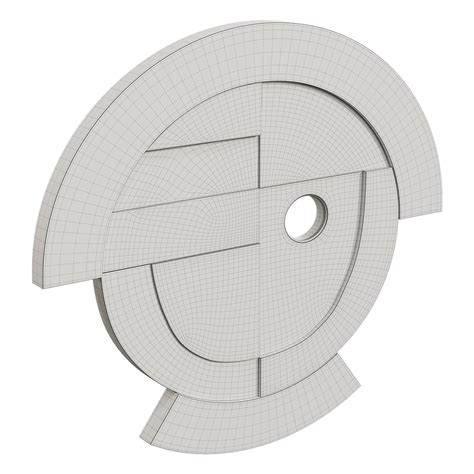 Neighbors Wall Mirror - 02 3D model | CGTrader