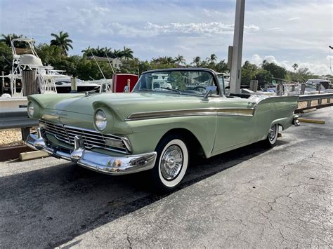 Sold 1957 Ford Fairlane 500 Skyliner Hide Away Hardtop