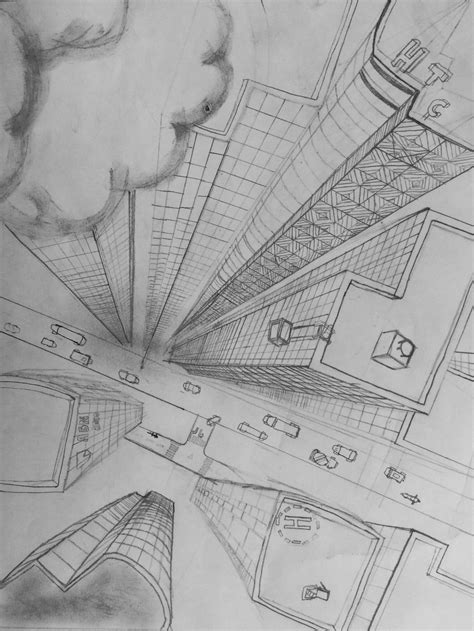 Pin Van Amanda Kingsmore Op Arted Perspective Perspectief Tekening