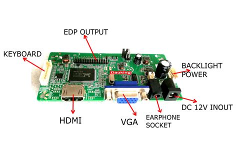 Dk Lcd Edp Controller Board Lcd Driver Board Edp Singal Board