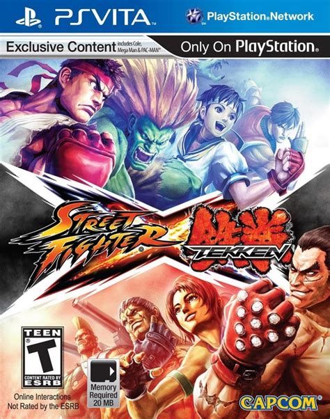 Street Fighter X Tekken Playstation Vita Game