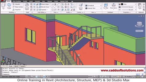 Autocad 3d House Design