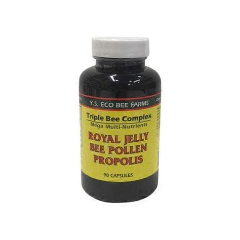 Ys Eco Bee Farms Triple Bee Complex Royal Jelly Bee Pollen Propolis 90 Ct Delivery Or Pickup