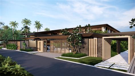 Koh Samui Beach Estate Concept Design Sukyf And Architects