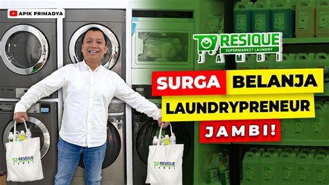 RESIQUE SUPERMARKET LAUNDRY JAMBI SURGA BELANJA PENGUSAHA LAUNDRY