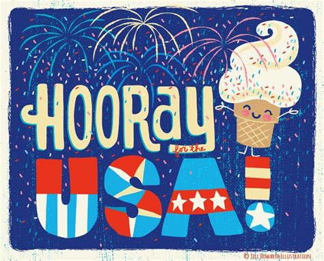 Shamelessly Cute 4th Of July Images Happy Fourth Of July July Illustration