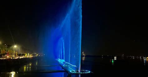 Indias Longest Musical Floating Fountains In Hyderabad