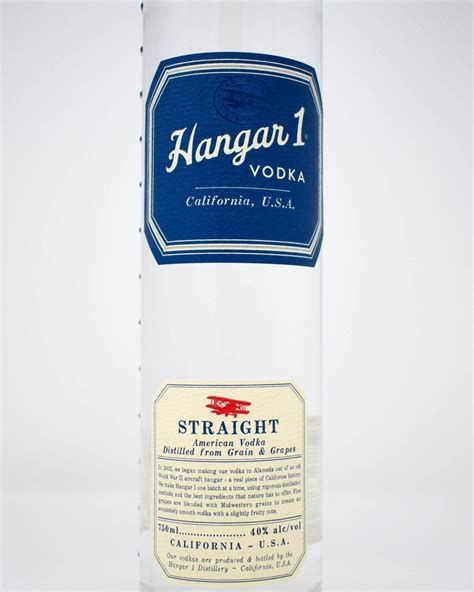 Hangar One Vodka 750ml Princeville Wine Market