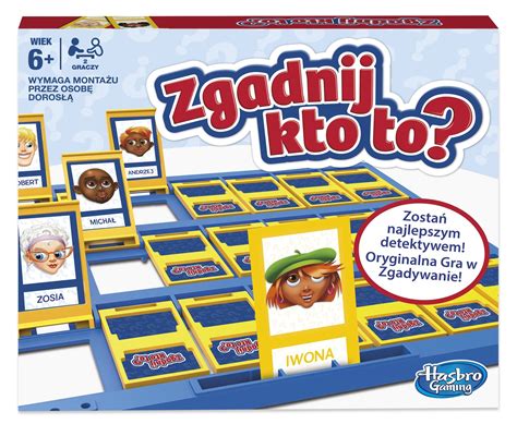 Zgadnij Kto To Hasbro Gaming C2124 Gra Planszowa Sklep Kleks