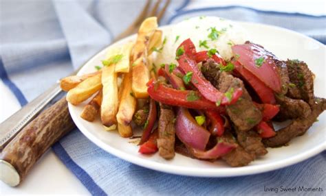 Peruvian Beef Stir Fry Lomo Saltado Living Sweet Moments