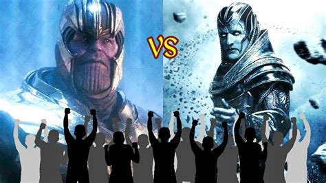 Thanos Vs Apocalypse Youtube