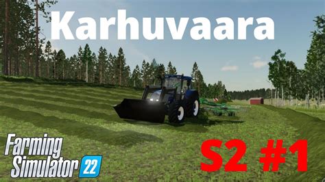 Karhuvaara S2 1 Uus lehmätila FS22 Multiplayer YouTube