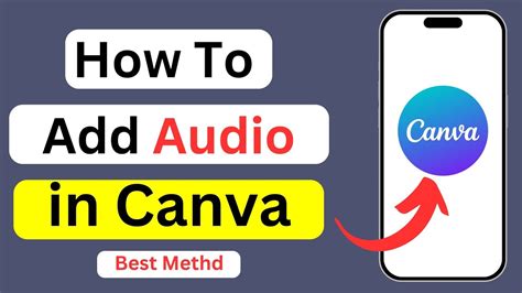 How To Add Audio In Canva How To Add My Own Audio Files In Canva