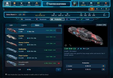 Astro Empires - Online Strategy Games