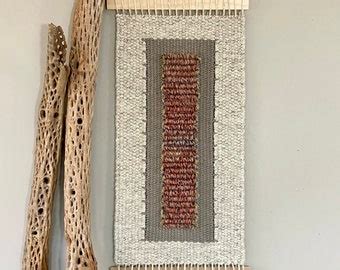 Hand Woven Wall Hanging Handmade Tapestry Weaving Boho Etsy