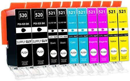 Supply Guy Cartouches D Encre Avec Puce Compatible Avec Canon Pgi