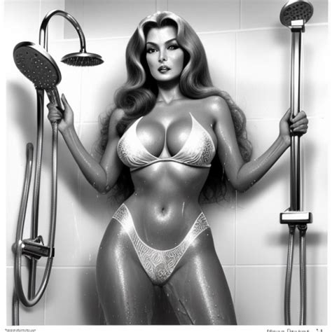 Naked Kartoons Ursula Andress Nude In Shower With Raquel Welch